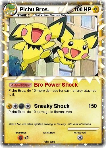Pokemon Pichu Bros.