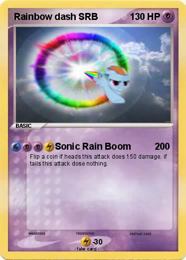 Pokemon Rainbow dash SRB