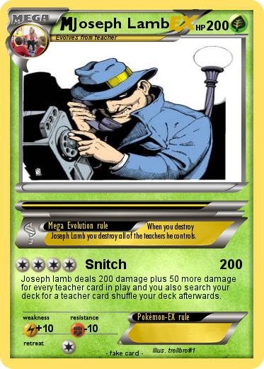 Pokemon Joseph Lamb