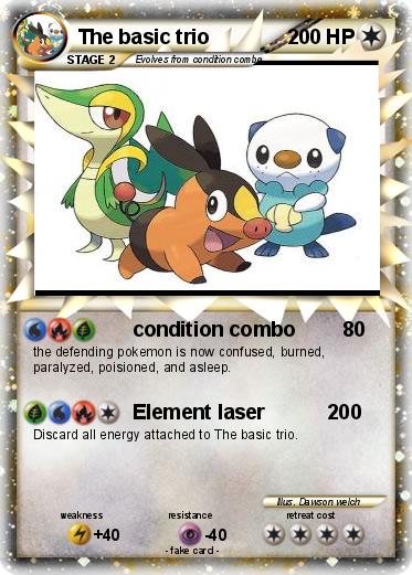 Pokemon The basic trio