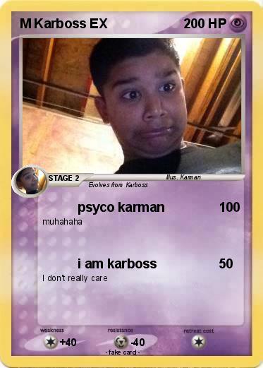 Pokemon M Karboss EX