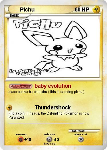 Pokemon Pichu