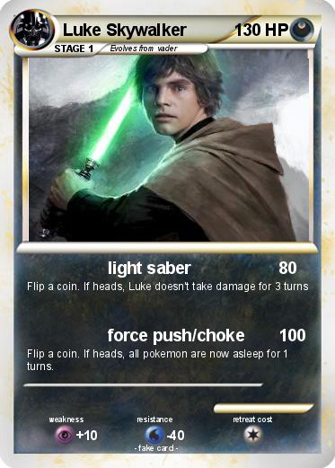 Pokemon Luke Skywalker