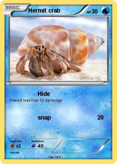 Pokemon Hermit crab