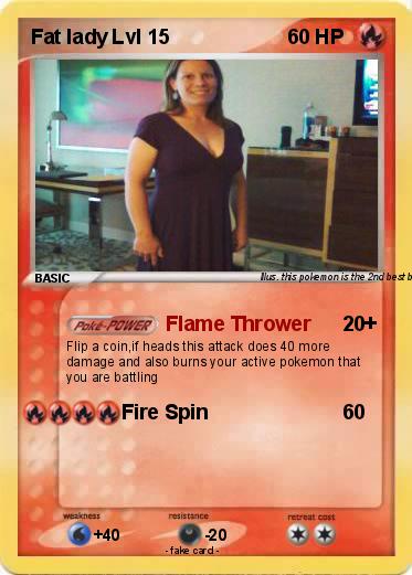 Pokemon Fat lady Lvl 15