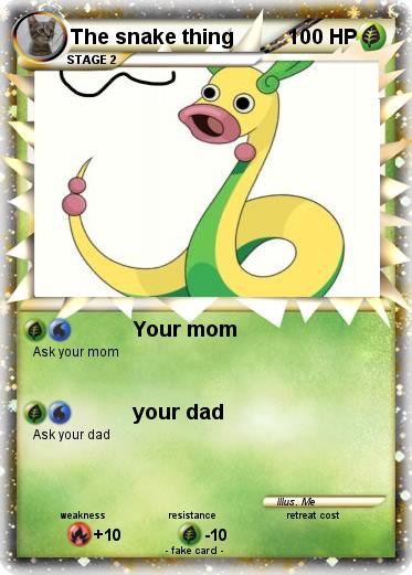 Pokemon The snake thing
