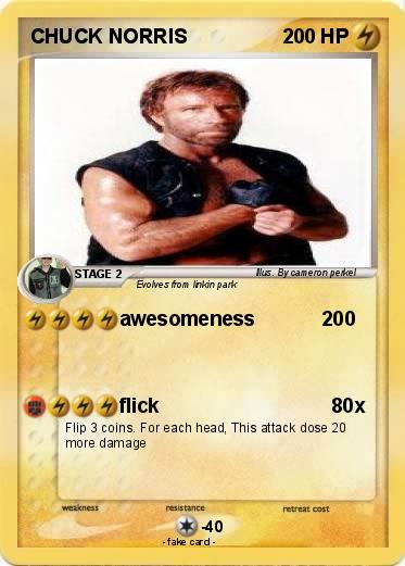 Pokemon CHUCK NORRIS