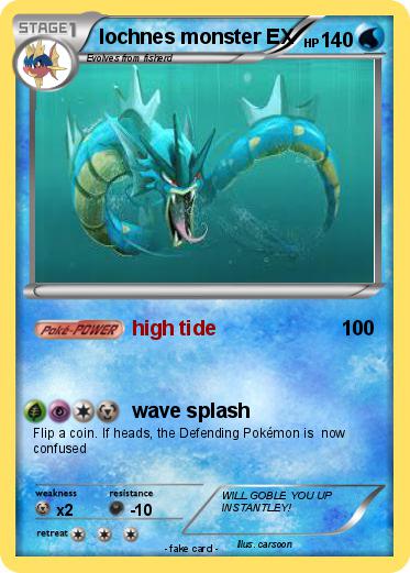 Pokemon lochnes monster EX
