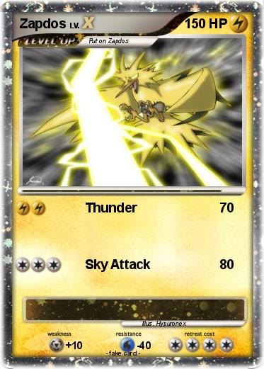 Pokemon Zapdos