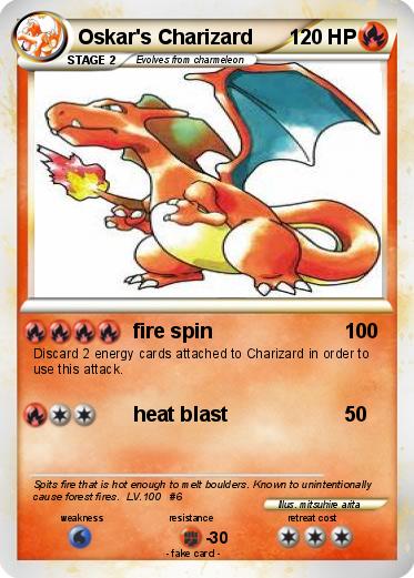 Pokemon Oskar's Charizard
