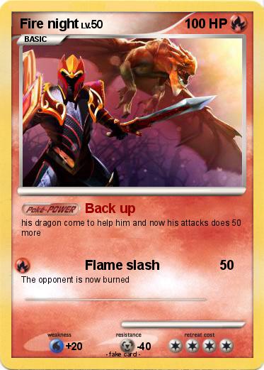 Pokemon Fire night