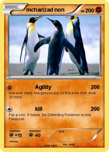 Pokemon mcharizad non