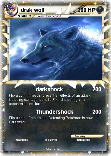 Pokemon drak wolf