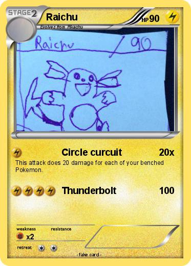 Pokemon Raichu