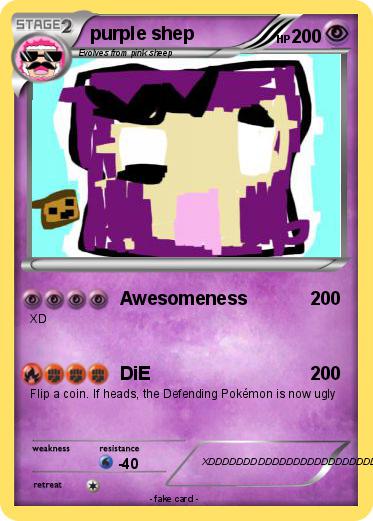 Pokemon purple shep