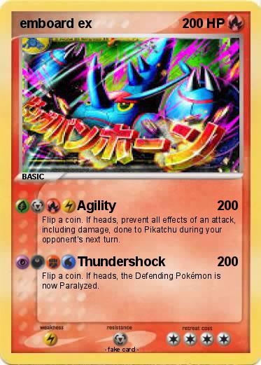 Pokemon emboard ex