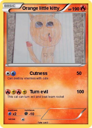 Pokemon Orange little kitty