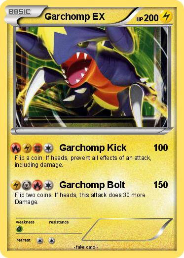 Pokemon Garchomp EX