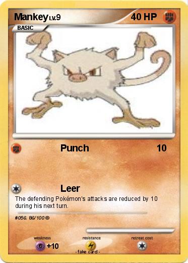 Pokemon Mankey