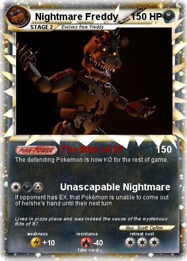 Pokemon Nightmare Freddy