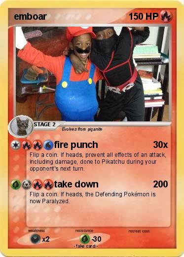 Pokemon emboar