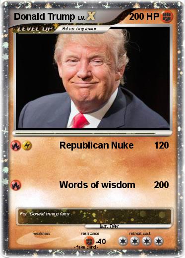 Pokemon Donald Trump