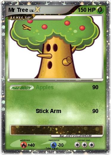 Pokemon Mr Tree