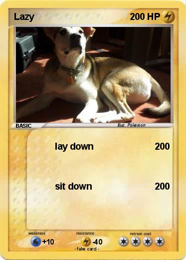 Pokemon Lazy