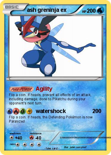 Pokemon ash greninja ex