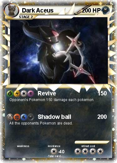 Pokemon Dark Aceus