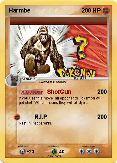 Pokemon Harmbe