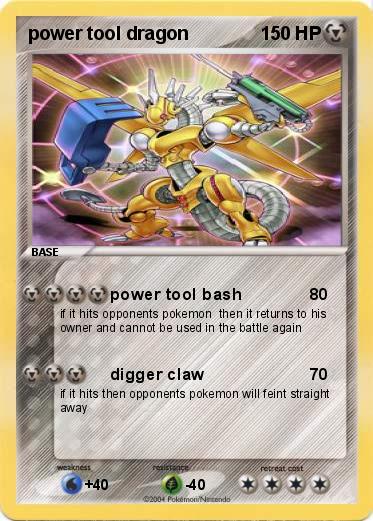 Pokemon power tool dragon