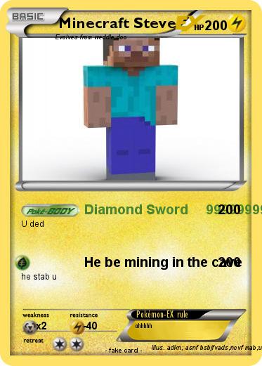 Pokemon Minecraft Steve