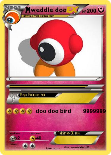 Pokemon weddle doo