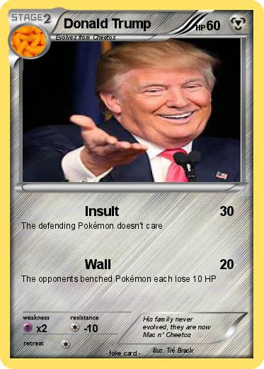 Pokemon Donald Trump