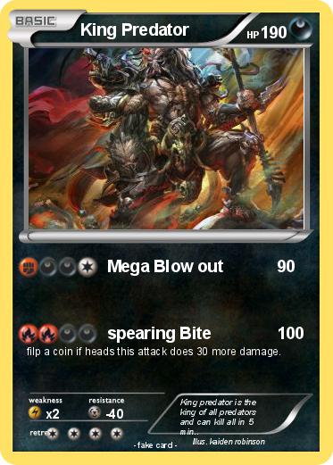 Pokemon King Predator