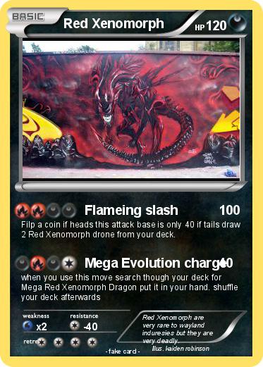 Pokemon Red Xenomorph