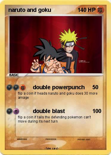 Pokemon naruto and goku