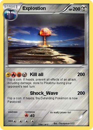 Pokemon Explostion