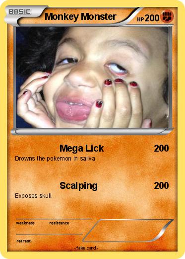 Pokemon Monkey Monster