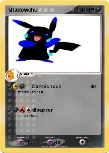 Pokemon shadowchu