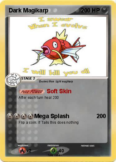 Pokemon Dark Magikarp