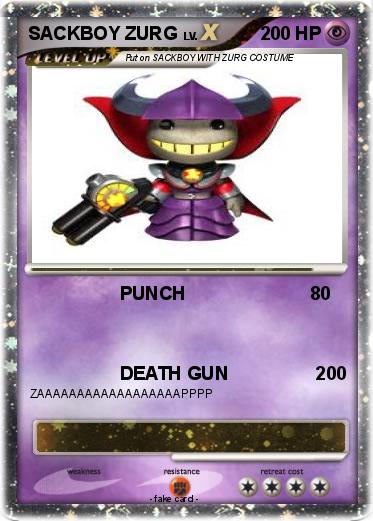 Pokemon SACKBOY ZURG
