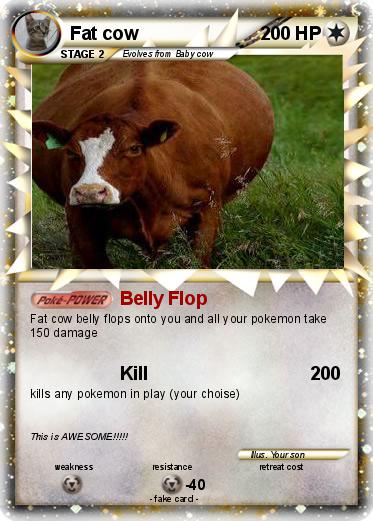 Pokemon Fat cow