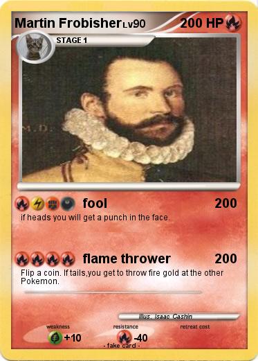 Pokemon Martin Frobisher