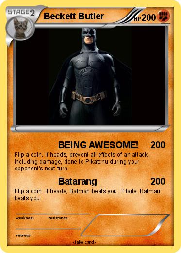 Pokemon Beckett Butler