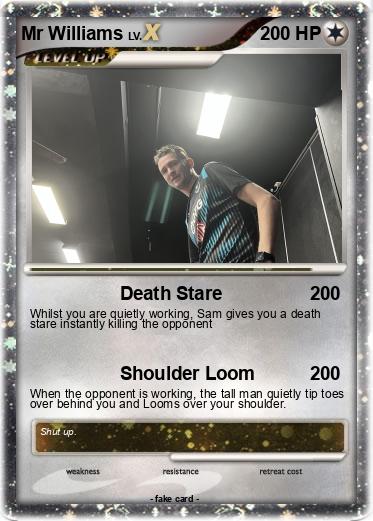 Pokemon Mr Williams