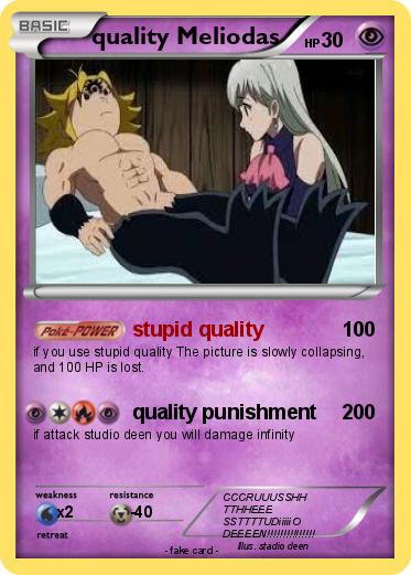 Pokemon quality Meliodas