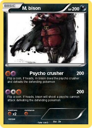 Pokemon M. bison
