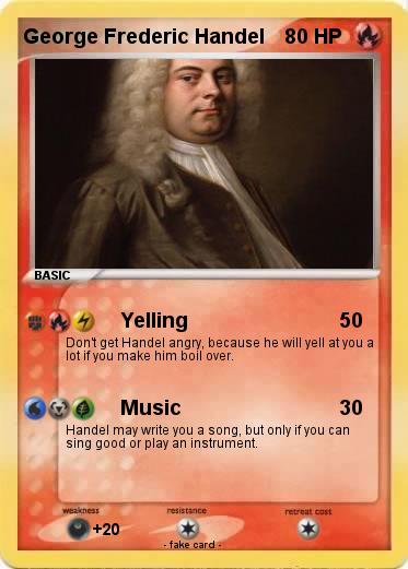 Pokemon George Frederic Handel
